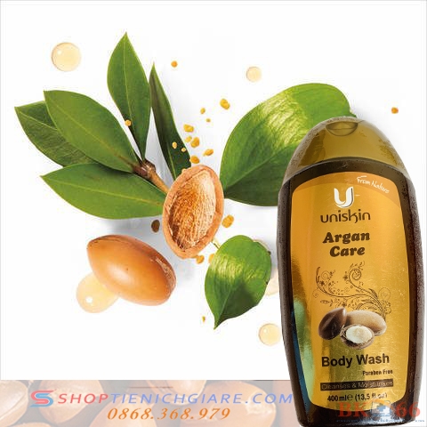 Sữa tắm tinh dầu hạt Argan